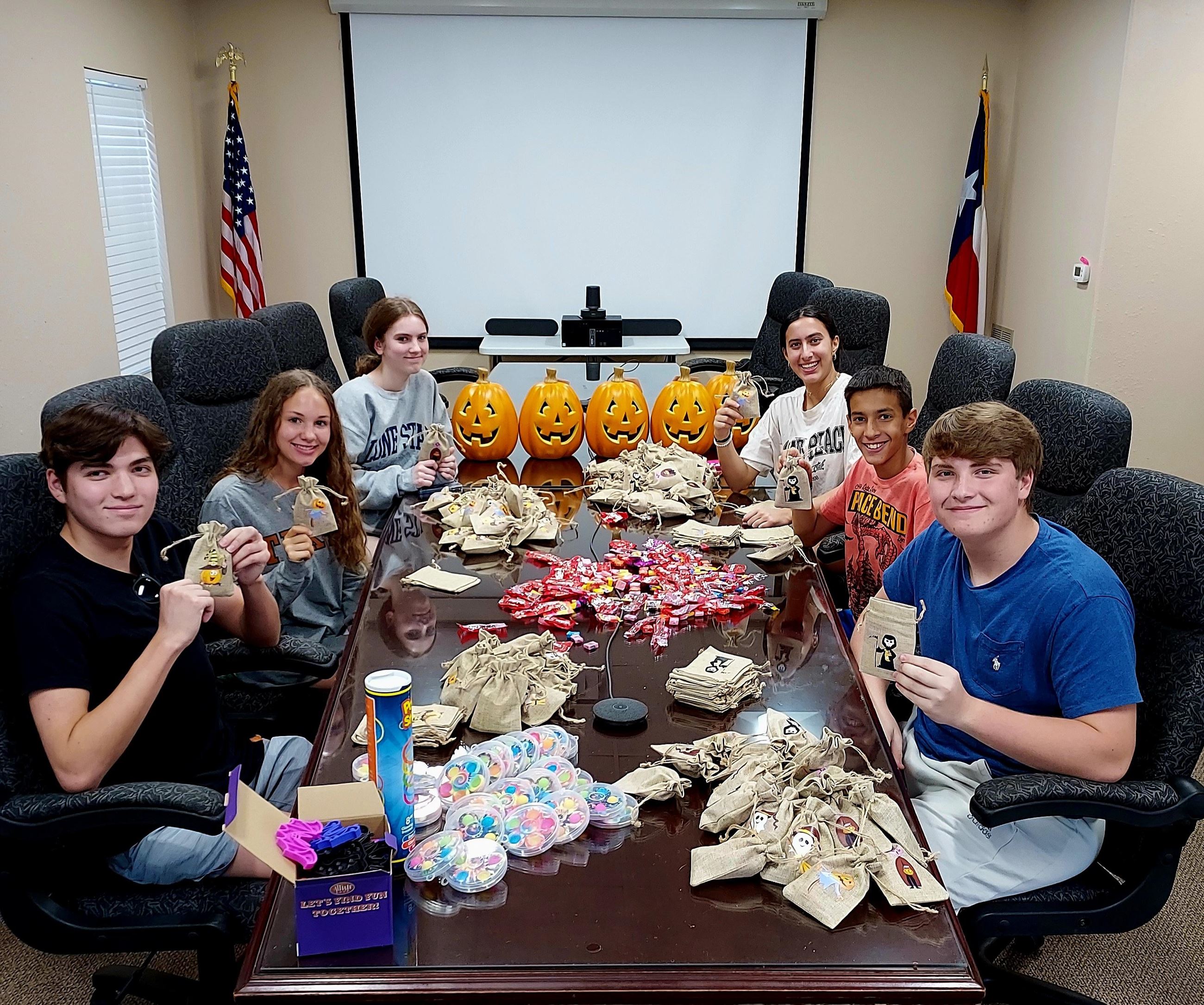 YAC Trail of Treats Preparation